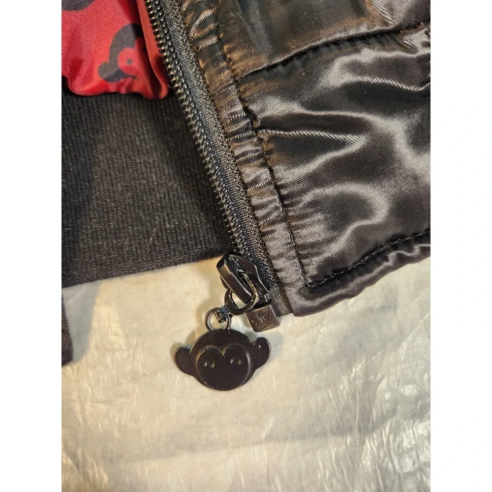 Rare Appaman Black Boys Bomber Jacket 3T Full Zip Coat Satin 3